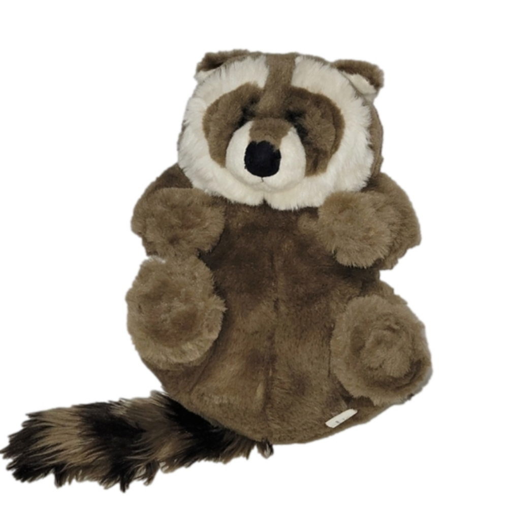 𝅺sammy the Racoon Plush, Lou Rankin Best Friends Dakin, 13" + tail, tag on butt